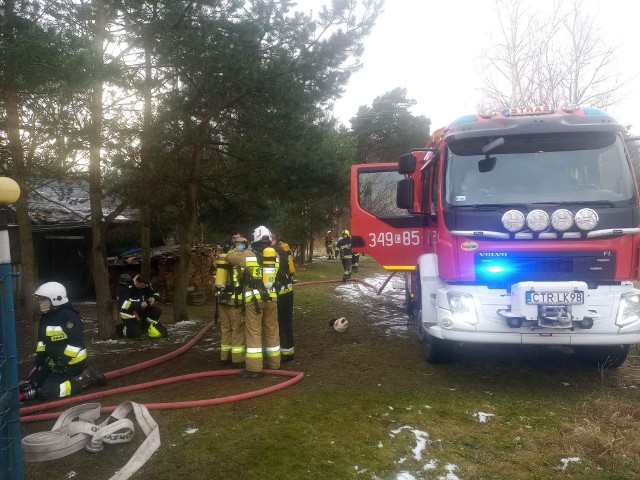 W poniedziałek 30 stycznia doszło do pożaru w piwnicy domu w Toporzysku (gmina Zławieś Wielka)