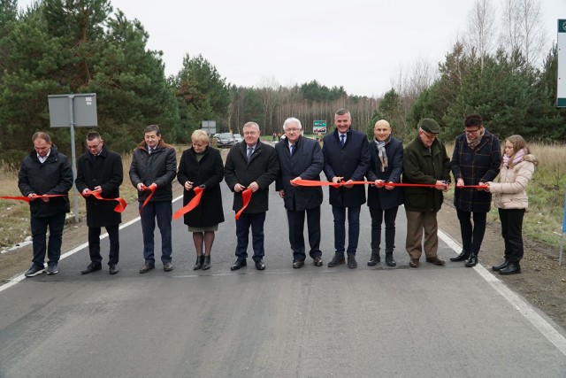 Oficjalne otwarcie drogi odbyło się w środę, 30 listopada.