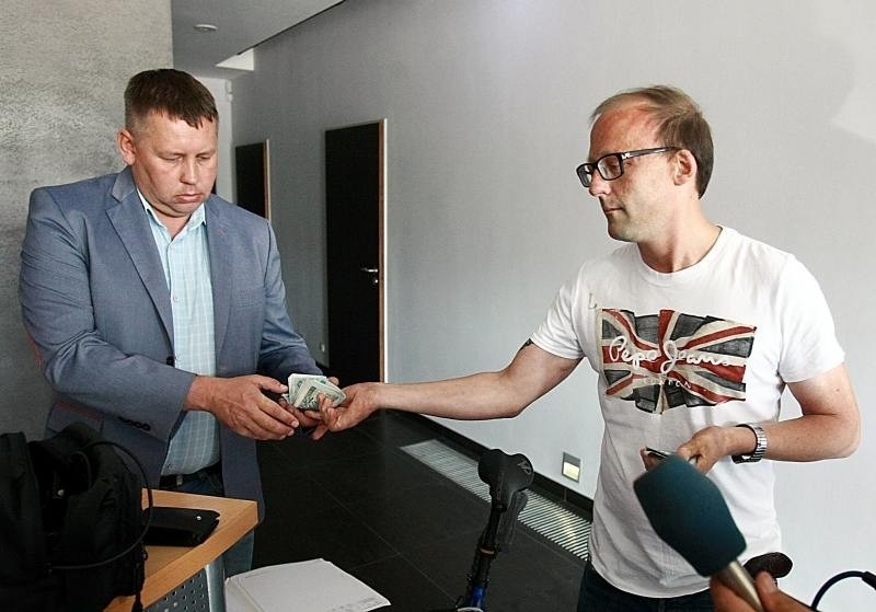 Grzegorz Waranecki kupił zegarek Sylwestra Cacka