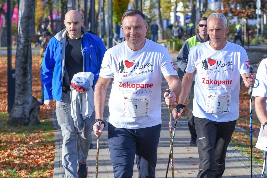 Zakopane. Prezydent i gwiazdy na marszu dla transplantacji [GALERIA]