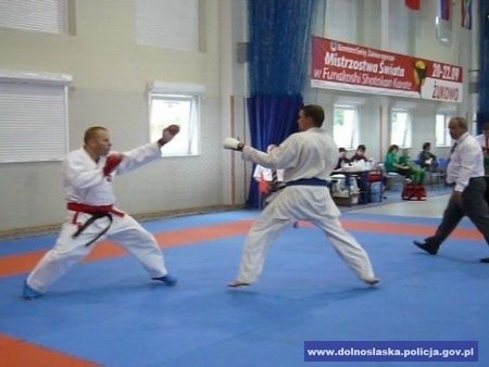 Policjant z Lubania wicemistrzem świata w karate Shotokan (ZDJĘCIA)