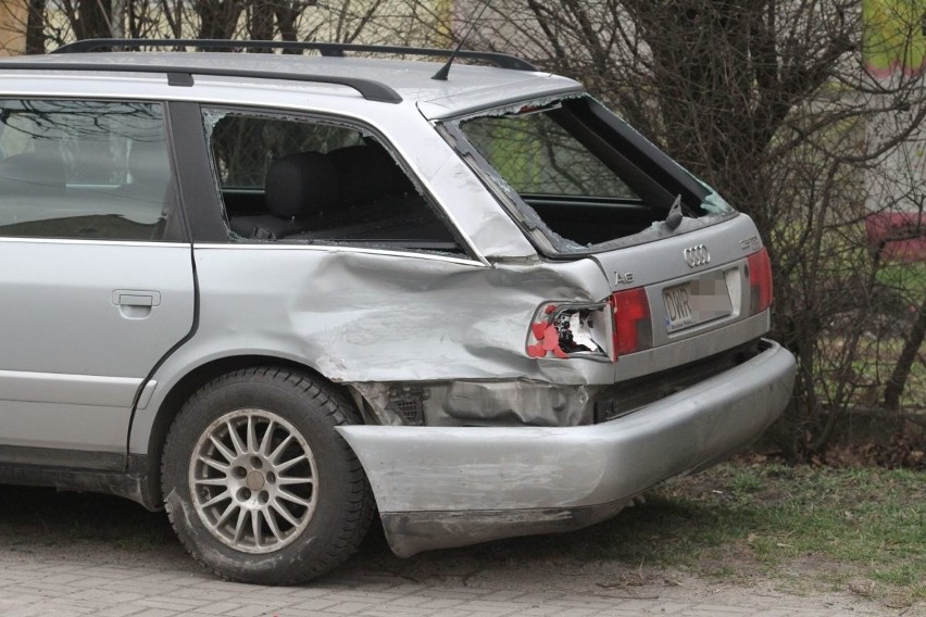 Wypadek na drodze Wrocław - Strzelin