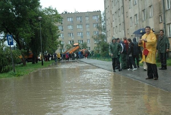 Powódz w Jaśle - piątek
Powódz w Jaśle - piątek