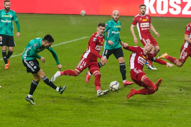 03.03.2021. Legia Warszawa - Piast Gliwice 1:2 (mecz 1/4 finału Fortuna Pucharu Polski).  Zobacz kolejne zdjęcia. Przesuwaj zdjęcia w prawo - naciśnij strzałkę lub przycisk NASTĘPNE