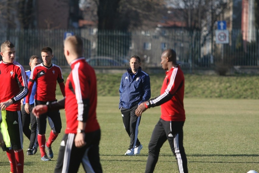 Pierwszy trening Roberta Warzychy z Górnikiem Zabrze