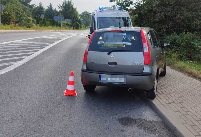 Wypadek w Małuszowie 15.09.2023