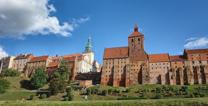 Panorama grudziądzkiej Starówki robi wrażenie.