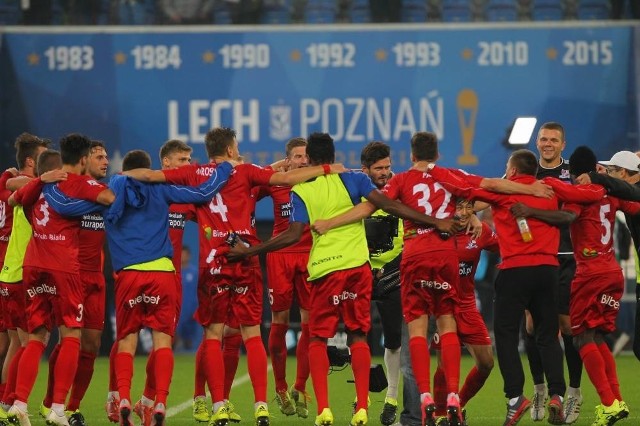 Podbeskidzie w Poznaniu odniosło pierwsze zwycięstwo w obecnym sezonie