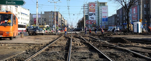 Od soboty utrudnienia na placu Kościuszki.