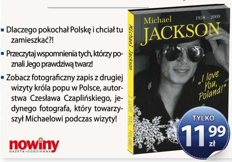 Nowiny polecają: unikatowy album zdjęć Michaela Jacksona