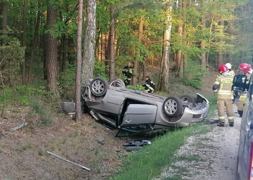 Groźny wypadek zdarzył się w poniedziałek (16 maja) koło...