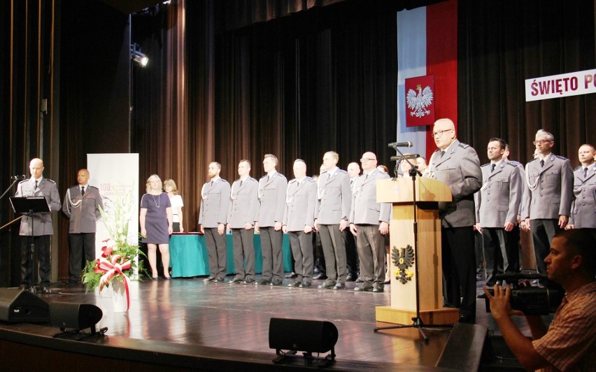 Uroczyste obchody Święta Policji i 99. rocznicy powstania policji w Oświęcimiu [ZDJĘCIA]