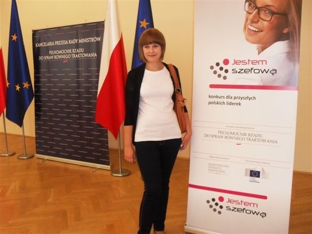 Magda Wójcik, została jedną z finalistek ogólnopolskiego konkursu "Jestem Szefową&#8221;.