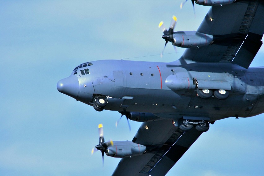 Hercules C-130 - tak wygląda samolot, który latał nad...