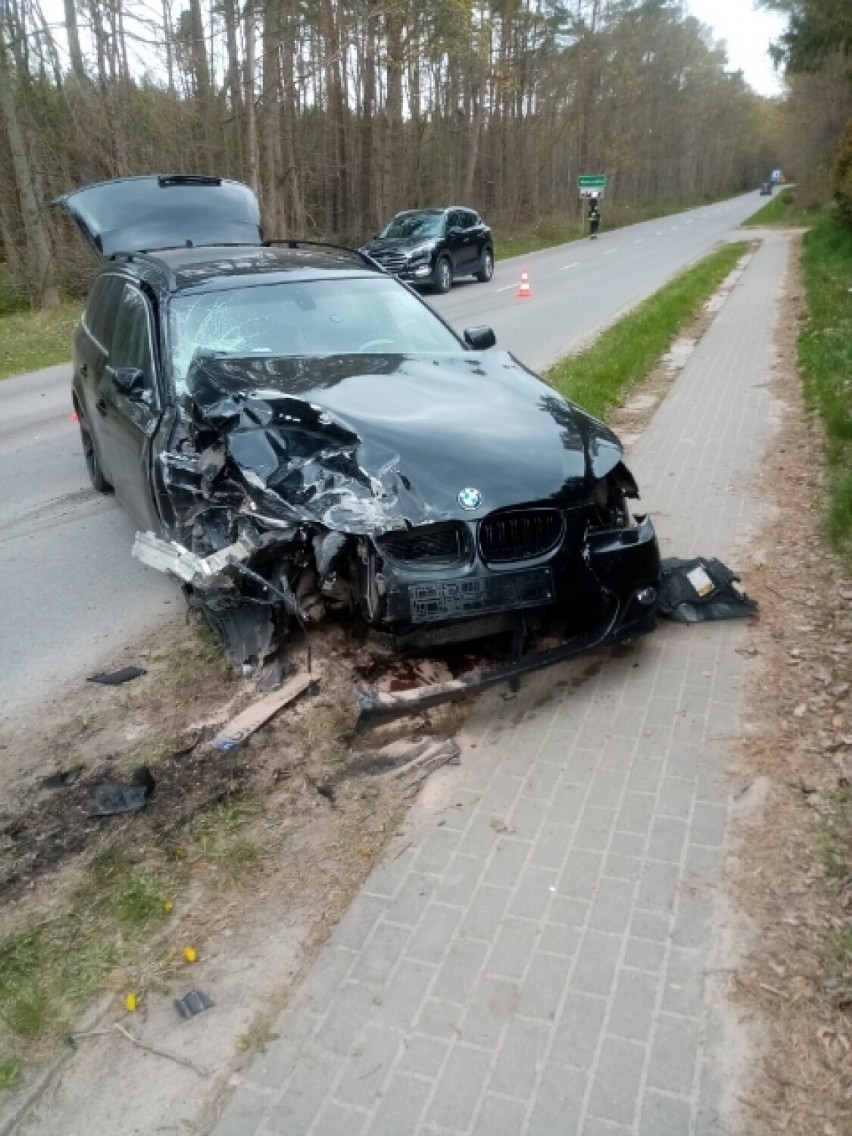 Wypadek w Mieroszynie (5.05.2022)