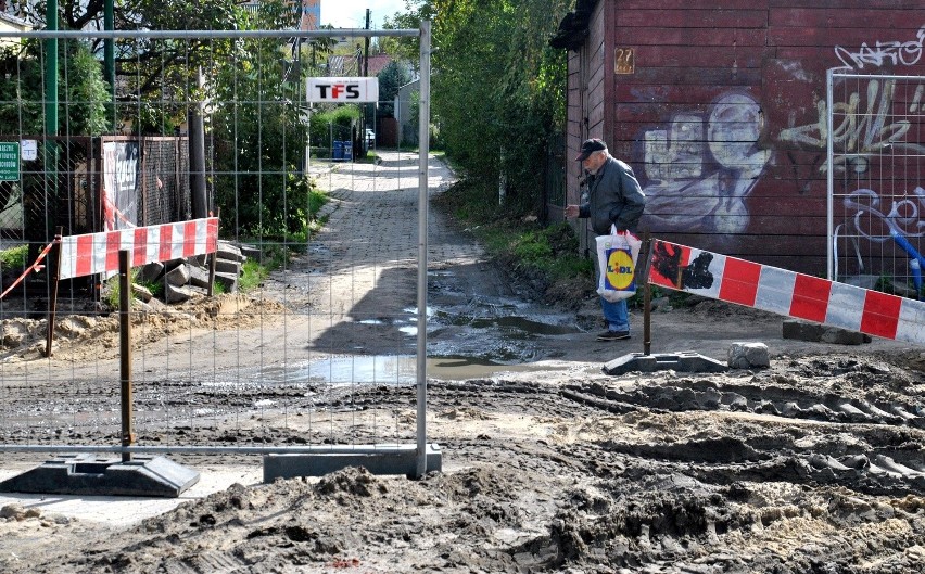 Remont ul. Łęczyńskiej daje się mieszkańcom we znaki (FOTO)