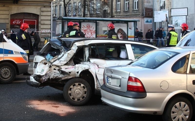 Wypadek Piotrkowska. Dwie osoby nie żyją. Motorniczy był pijany! Posłuchaj, co mówił po wypadku