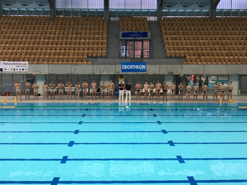 Drużyna Waterpolo Poznań po spotkaniach z ligowymi...