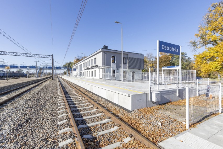 Modernizacja linii kolejowej Ostrołęka-Chorzele. Gotowy jest nowy tor i przystanki. Kiedy wznowiony zostanie ruch pociągów?