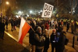  Protest pod Pałacem Prezydenckim. "Wolne media w Sejmie"