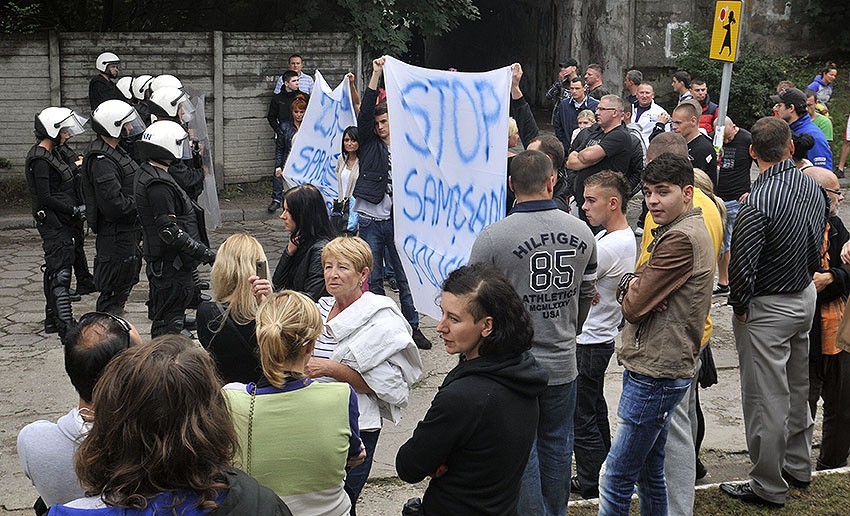 Manifestacja przed komisariatem we Wrzeszczu ZDJĘCIA!
