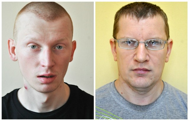 25-letni Łukasz W. (po lewej) początkowo nie przyznawa się do winy. Potem zmienił zdanie. Z ofiarami spotykał się w centrum Poznania. 38-letni Marcin K. pochodzi z Mazowsza. Podobnie jak jego znajomy z Poznania, również chce dobrowolnie poddać się karze