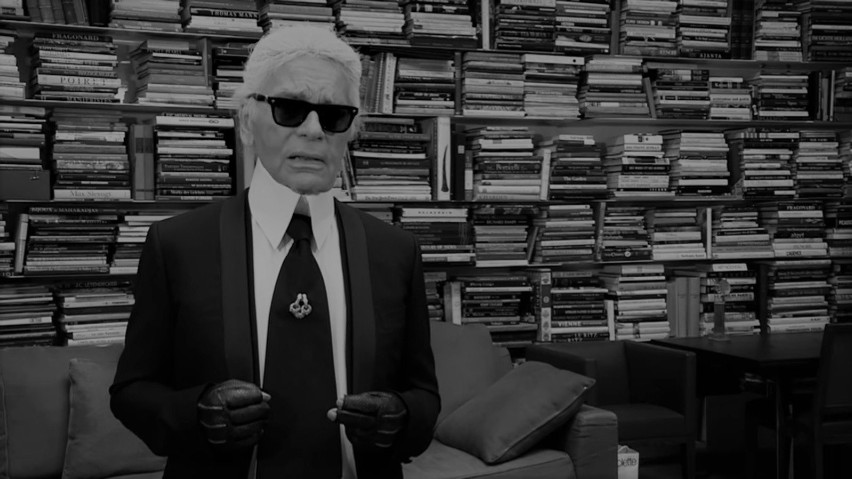 Karl Lagerfeld (1933 - 2019)...