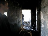 Pożar na ul. Santockiej w Szczecinie: 11 osób poszkodowanych [zdjęcia]