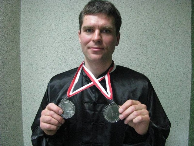 Marek Polewacz jest tegorocznym medalistą Międzynarodowego Pucharu Polski Wushu oraz Mistrzostw Mazowsza.