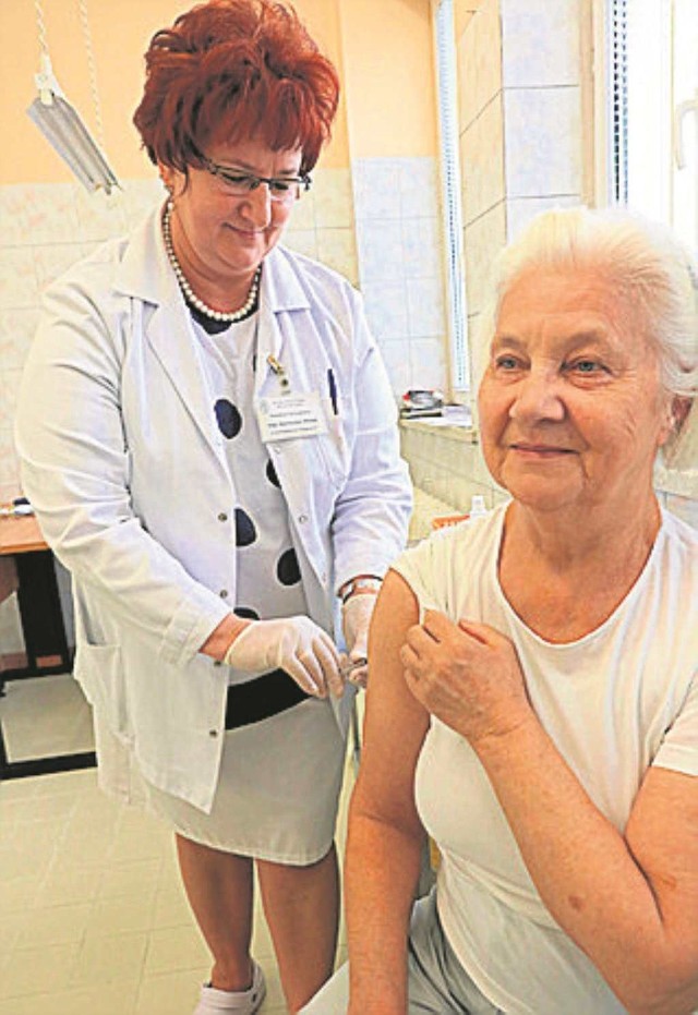 Seniorzy chętnie się szczepią