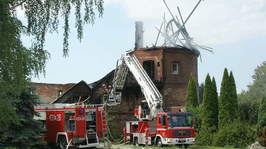 Pożar w klasztorze Benedyktynek w Jarosławiu.
