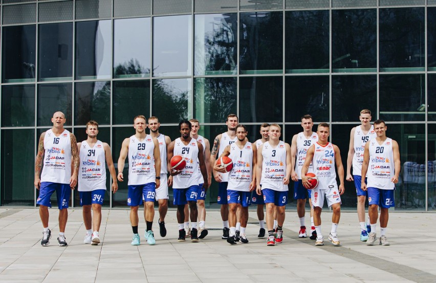 Poznaj nową drużynę koszykarzy Hydrotrucku Radom. Zobacz zdjęcia wszystkich zawodników