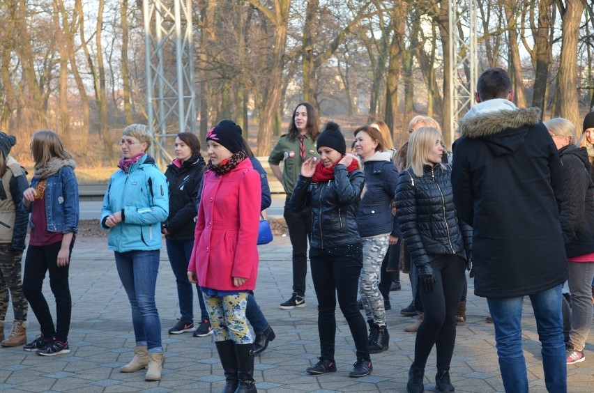 Głogów zatańczył przeciwko przemocy wobec kobiet