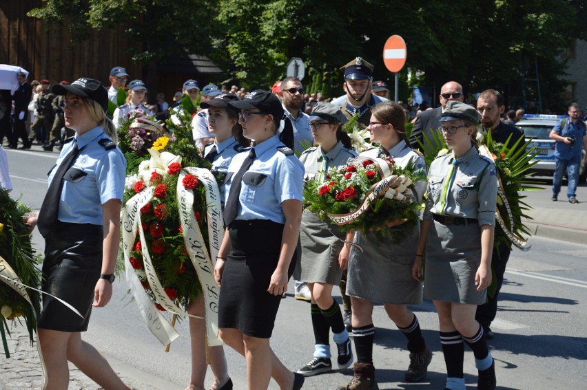 Tarnów. Pogrzeb pułkownika Jerzego Pertkiewicza