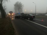 Ostrołęka. Wypadek BMW i passata w Wojciechowicach: sprawca nietrzeźwy [ZDJĘCIA]