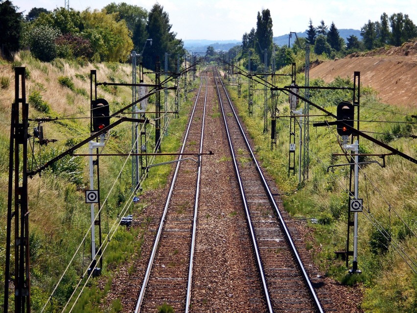 Wariant inwestorski linii kolejowej nr 29 na odc. Ostrołęka...