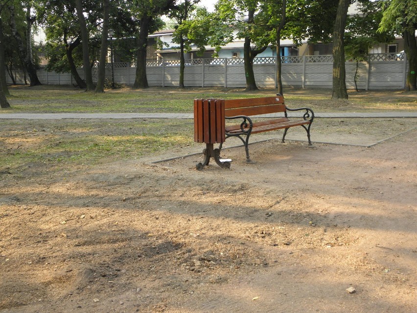 Trwa porządkowanie parku w Żorach po nawałnicy