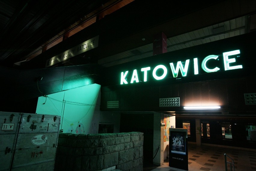 Neony w Katowicach