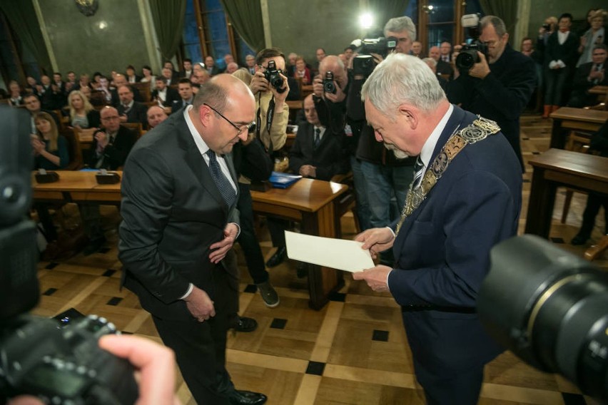 Prezydent Majchrowski z kluczem do Krakowa [ZDJĘCIA]