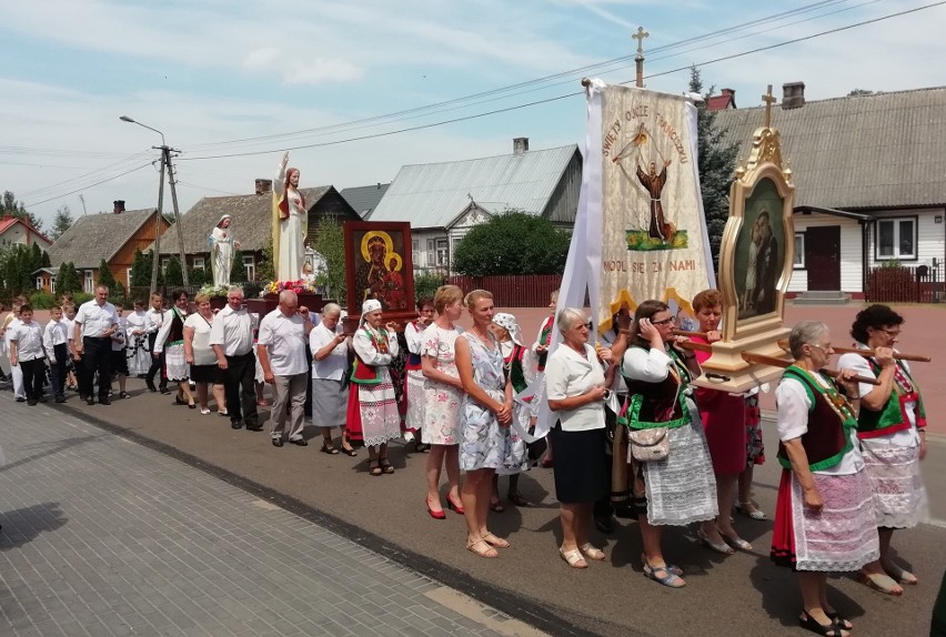 Czarnia. Boże Ciało 2019. Procesja w parafii pw. NP NMP