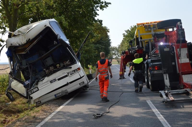 Wypadek autobusu z pracownikami Amazona, 01.09.2015