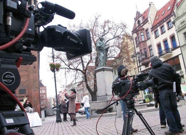 Ekipa TVN realizowała do tej pory w Toruniu m.in. program "Dzień dobry TVN".