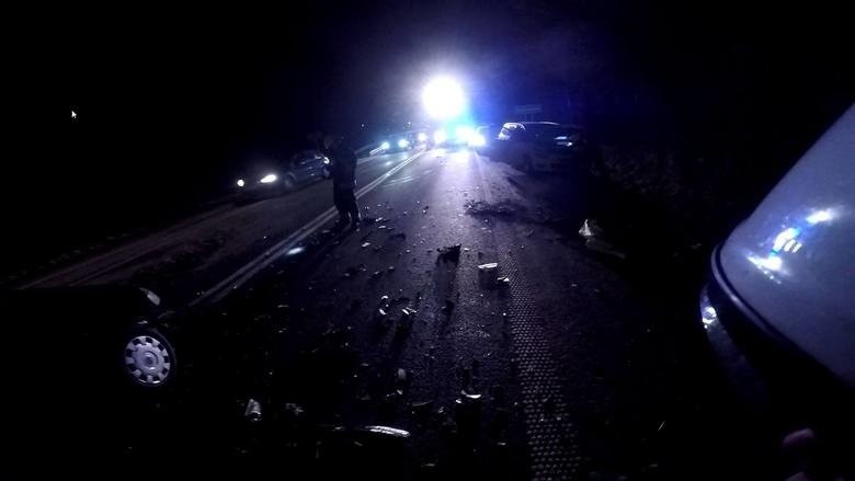 Wypadek w Makowie Podhalańskim na DK28. Jedna osoba nie żyje