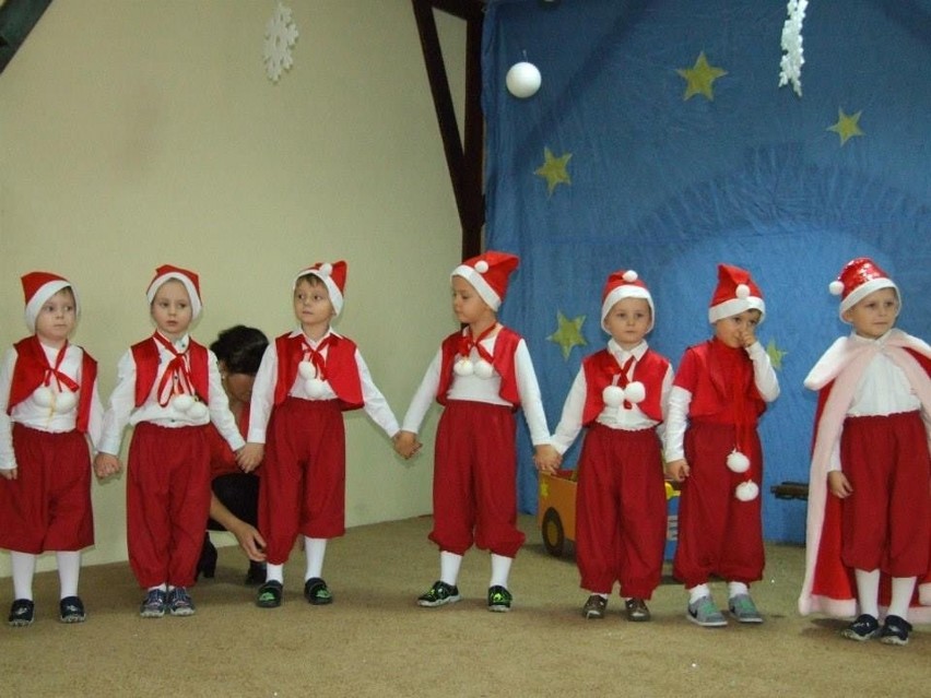 Świąteczne widowisko przedszkolaków z Miedźna