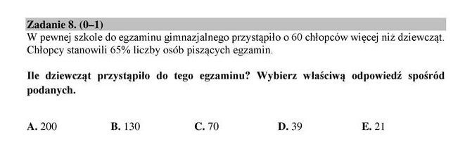 Procenty to pewniak na egzaminie. Istnieje prawie 100%...