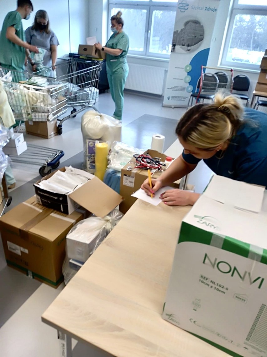Szczecińskie szpitale z pomocą dla Ukraińców. Zbierają sprzęt dla szpitala w obwodzie rówieńskim