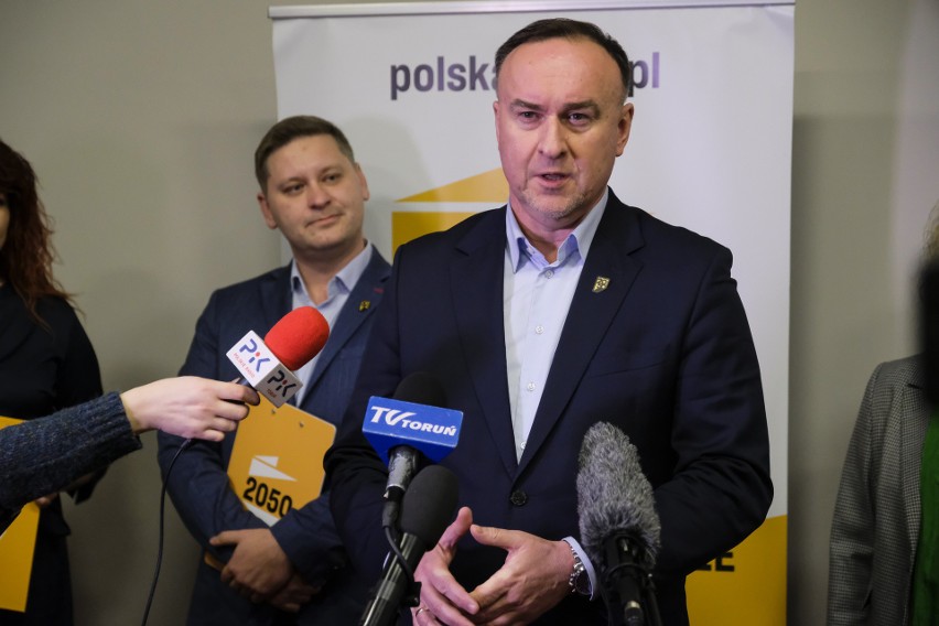 Michał Kobosko jest wiceprzewodniczącym partii Polska 2050...