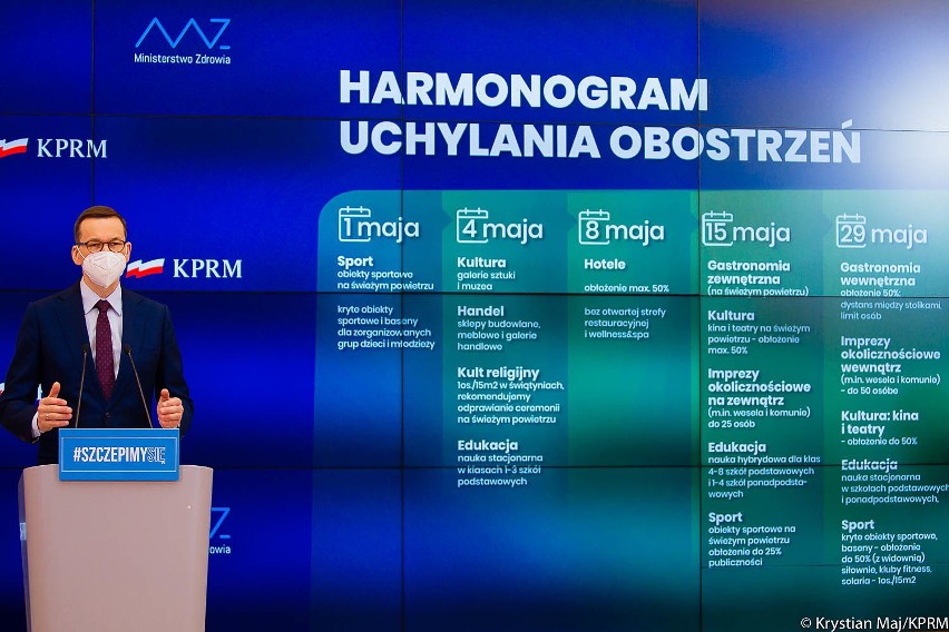 Morawiecki: "Najgorsze za nami". Premier przedstawił plan odmrażania gospodarki