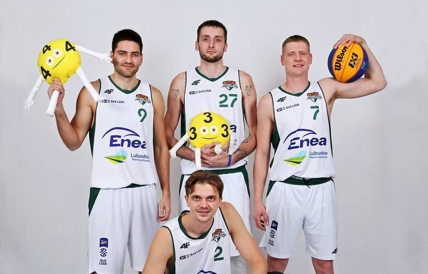 Reprezentacja Enei Zastalu BC Zielona Góra w koszykówce 3x3.