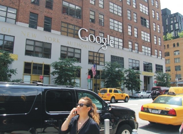 Google to najpopularniejsza wyszukiwarka internetowa. Nz. siedziba Google w Nowym Jorku (USA)